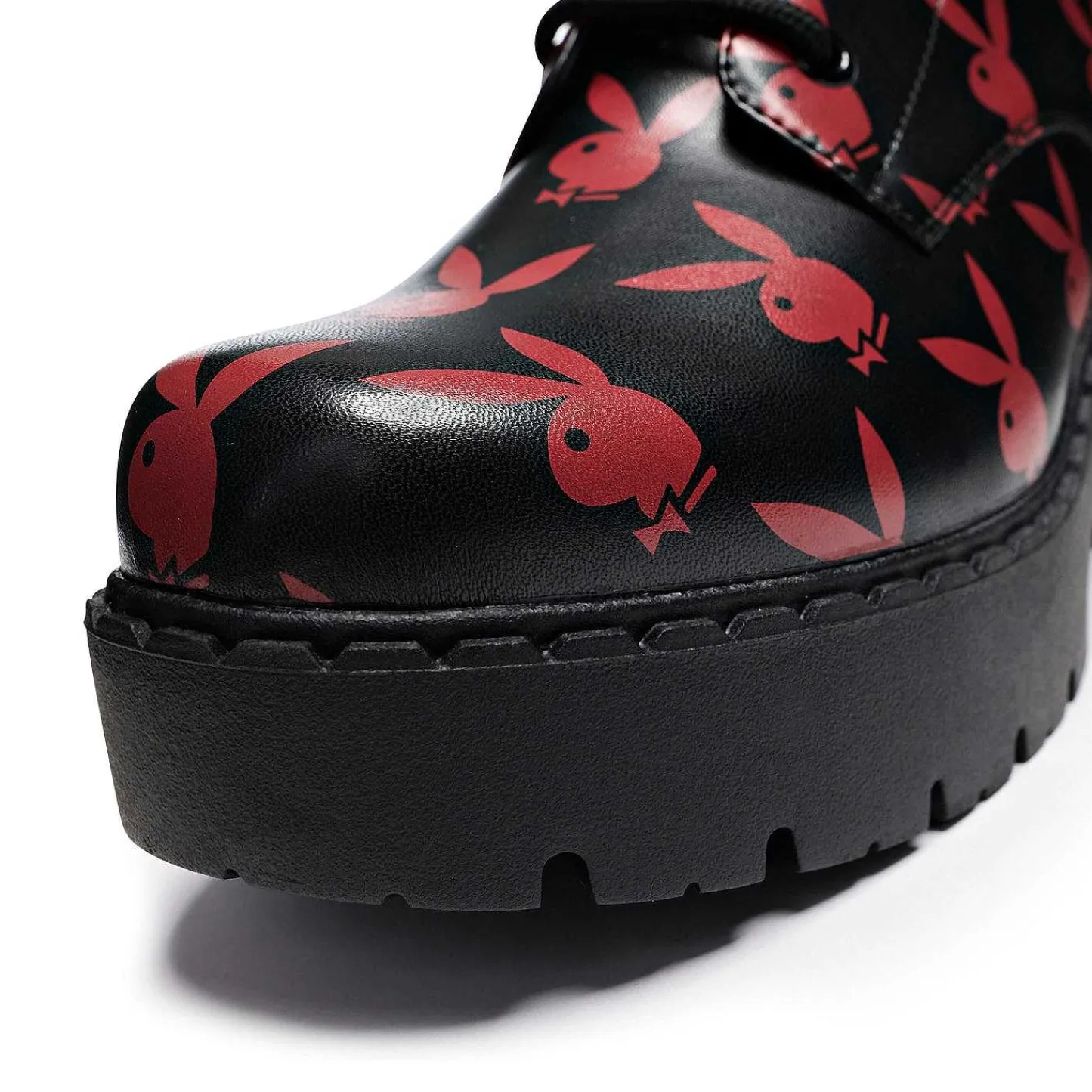 KOI footwear Platformlaarzen-Playboy Reprise Rode Switch-Laarzen | Playboy X Koi-Collectie