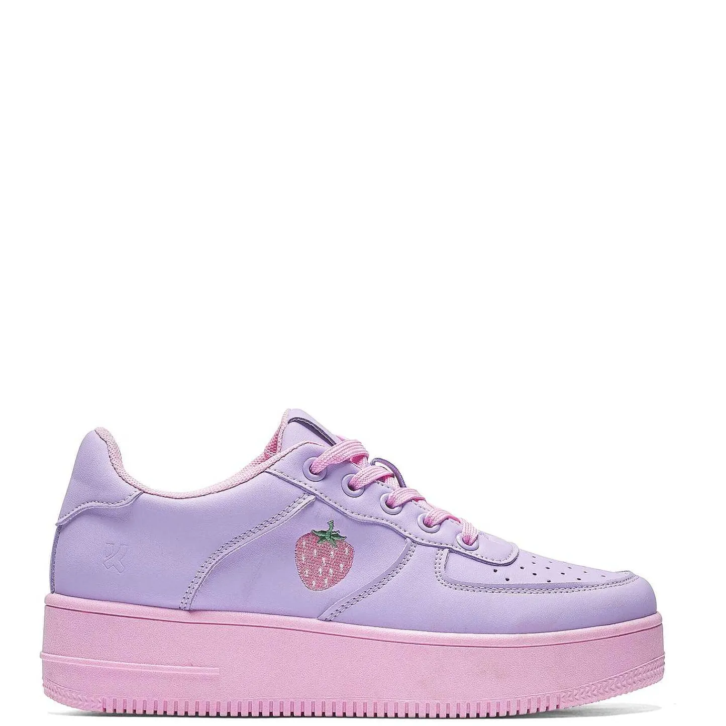 KOI footwear Sportieve Trainers-Sweet Strawberry Platformsneakers Paars