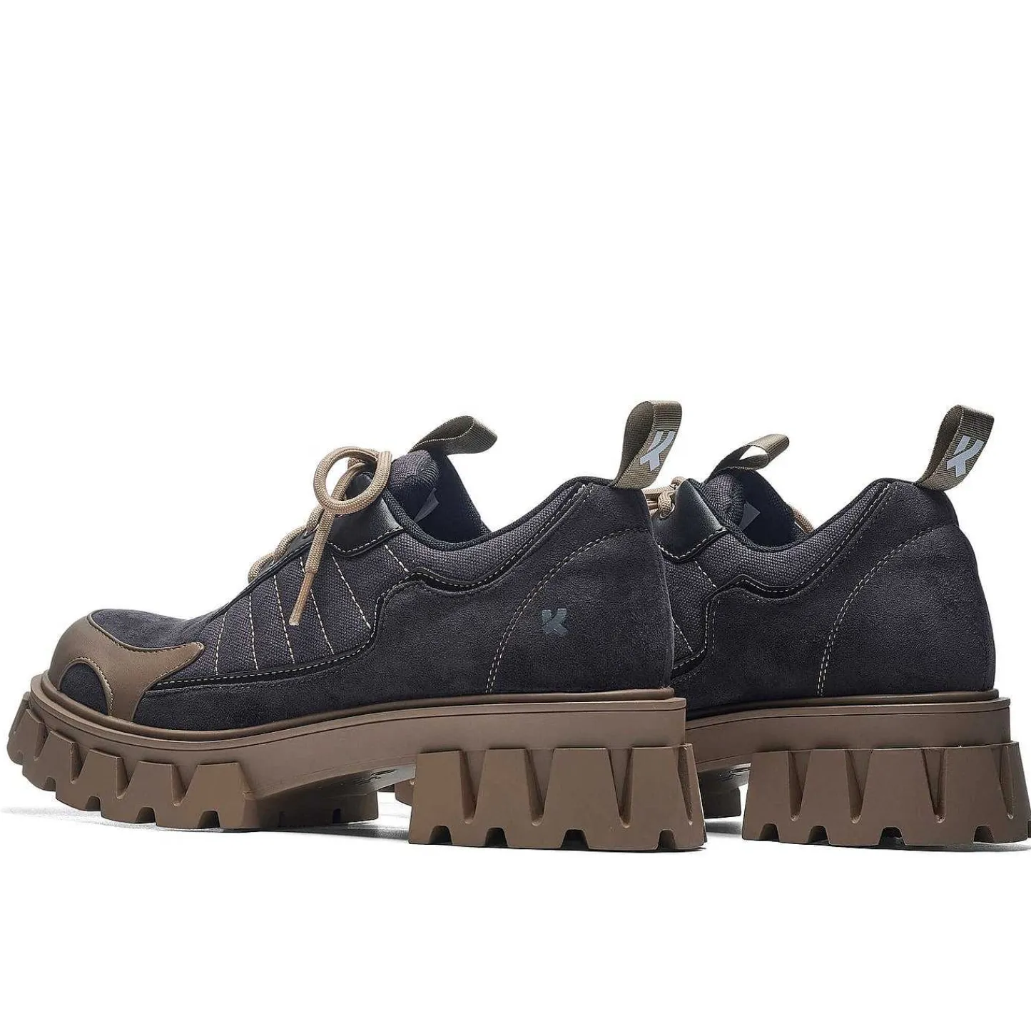 KOI footwear Veters Omhoog-The Force Chunky Kombat-Schoenen Voor Heren - Desert Dust